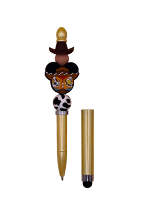 puntero tactil con bolígrafo personalizado con abalorios de Toy Story Woody